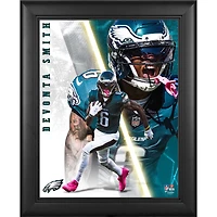 DeVonta Smith Philadelphia Eagles Framed 13" x 16" Radiance Collage
