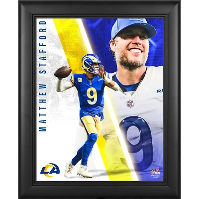 Matthew Stafford Los Angeles Rams Framed 13" x 16" Radiance Collage