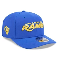 Men's New Era Royal Los Angeles Rams 9SEVENTY Adjustable Hat