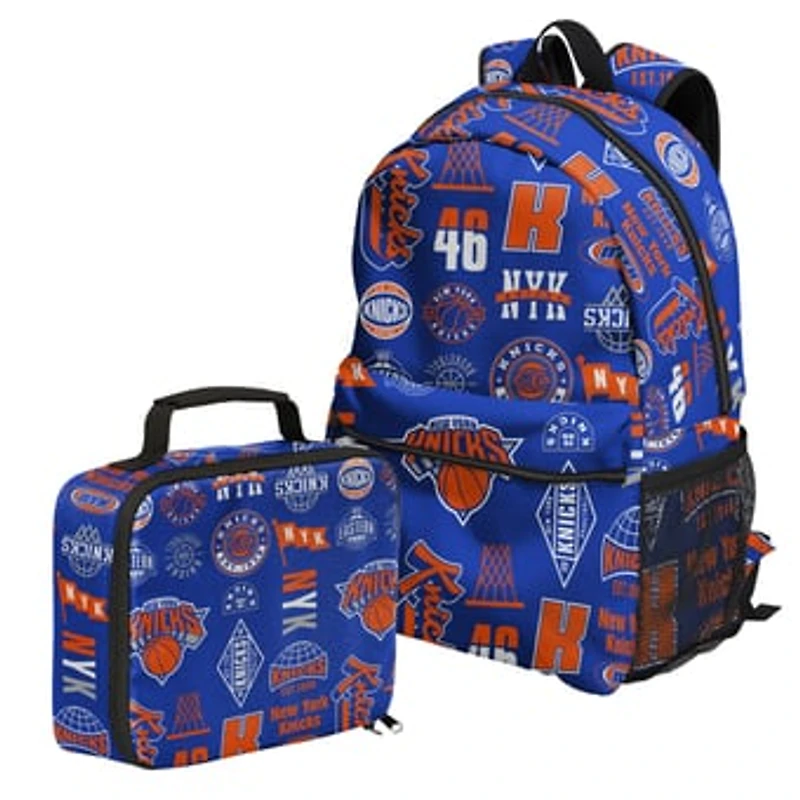 Outerstuff New York Knicks Backpack and Lunchbox Set