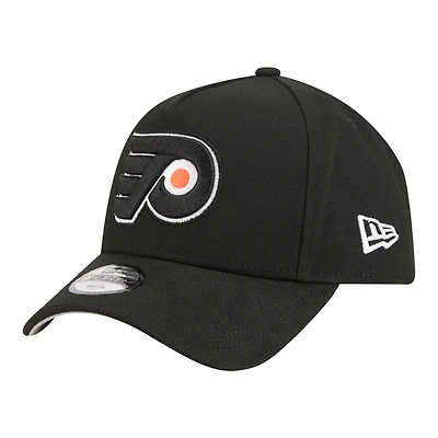 Youth New Era Black Philadelphia Flyers 9FORTY A-Frame Adjustable Hat
