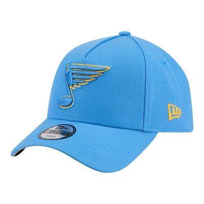 Youth New Era Blue St. Louis Blues 9FORTY A-Frame Adjustable Hat