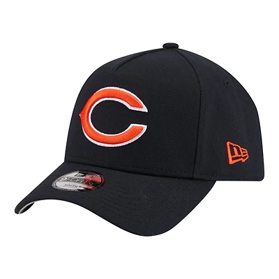 Youth New Era  Navy Chicago Bears 9FORTY A-Frame Adjustable Hat