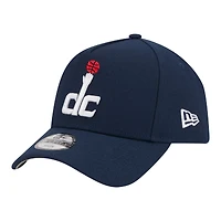 Youth New Era  Blue Washington Wizards 9FORTY A-Frame Adjustable Hat