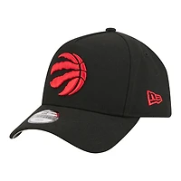 Youth New Era  Black Toronto Raptors 9FORTY A-Frame Adjustable Hat