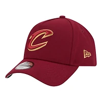 Youth New Era  Wine Cleveland Cavaliers 9FORTY A-Frame Adjustable Hat