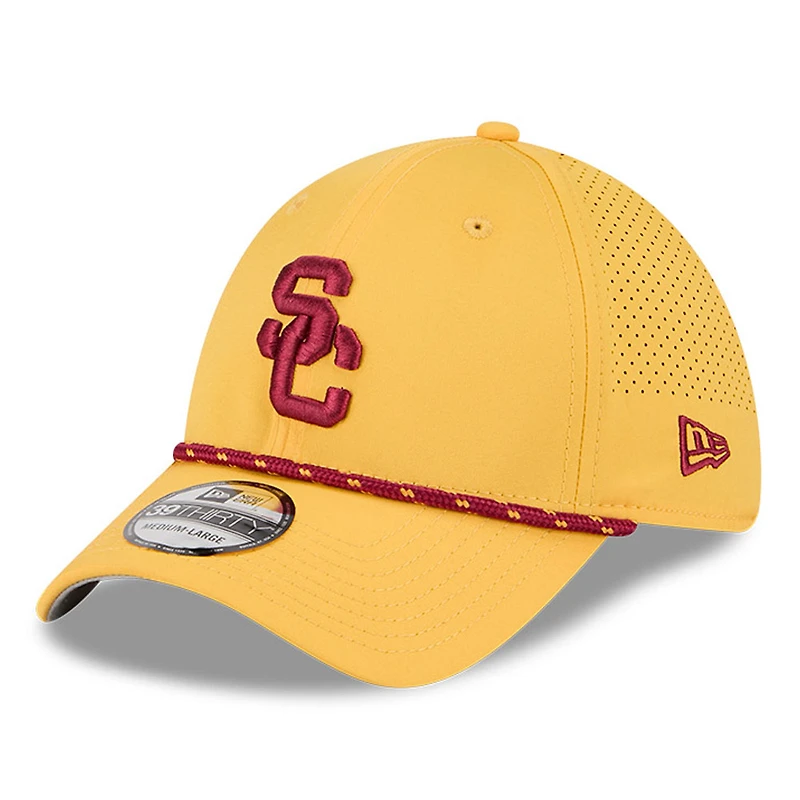 Men's New Era Cardinal USC Trojans 39THIRTY Flex Hat