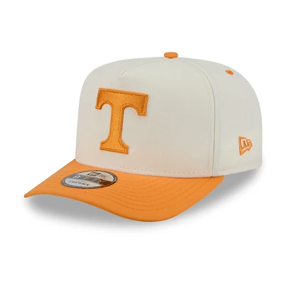 Unisex New Era White/Tennessee Orange Tennessee Volunteers A-Frame 9FIFTY Snapback Hat