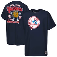 Youth Mitchell & Ness  Navy New York Yankees Cooperstown Concession T-Shirt