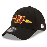 Men's New Era Black Washington Commanders Alternate 39THIRTY Flex Hat
