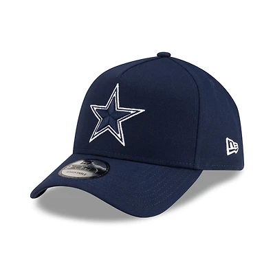 Youth New Era Navy Dallas Cowboys 9FORTY A-Frame Adjustable Hat