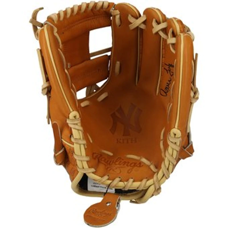 Aaron Judge New York Yankees Autographed Kith & Rawlings Replica Glove - Tan