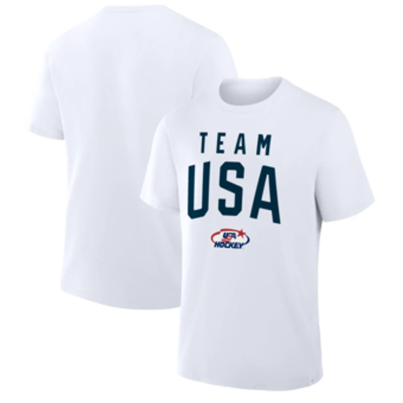 Men's White Team USA Prime Hockey Legacy T-Shirt