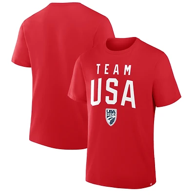 Men's Red Team USA Prime Luge Legacy T-Shirt