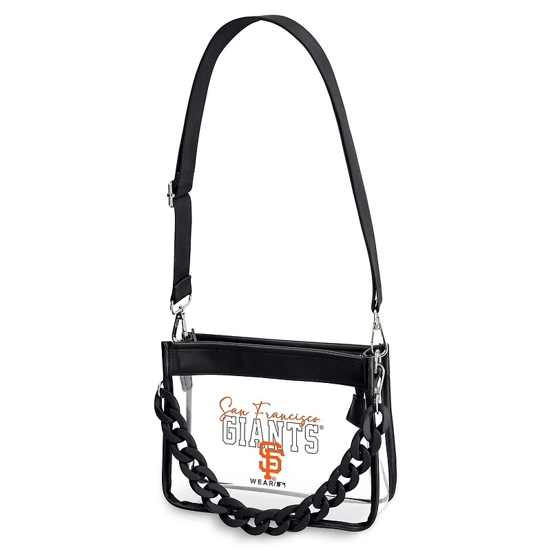 WEAR by Erin Andrews  San Francisco Giants Plastic Chain Mini Crossbody Bag