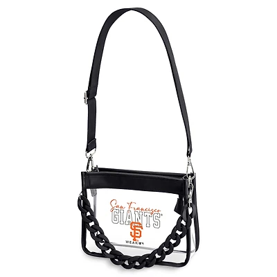 WEAR by Erin Andrews  San Francisco Giants Plastic Chain Mini Crossbody Bag