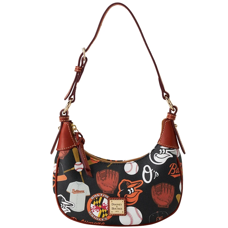 Dooney & Bourke  Baltimore Orioles Luca Leather Hobo Purse