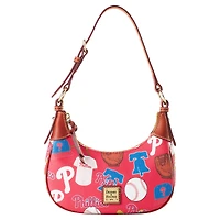 Dooney & Bourke  Philadelphia Phillies Luca Leather Hobo Purse