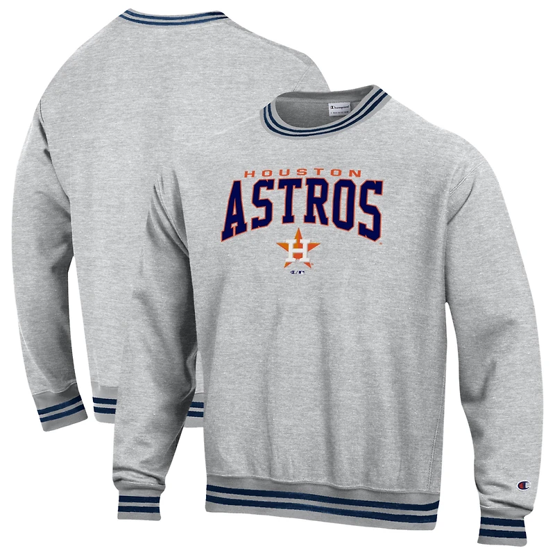 Men's Champion Navy Houston Astros Reverse Weave Sweatshirt
