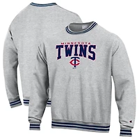 Men's Champion Navy Minnesota Twins Reverse Weave Sweatshirt
