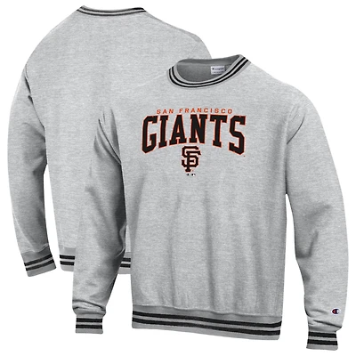 Men's Champion Black San Francisco Giants Reverse Weave Sweatshirt