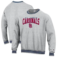 Men's Champion Navy St. Louis Cardinals Reverse Weave Sweatshirt
