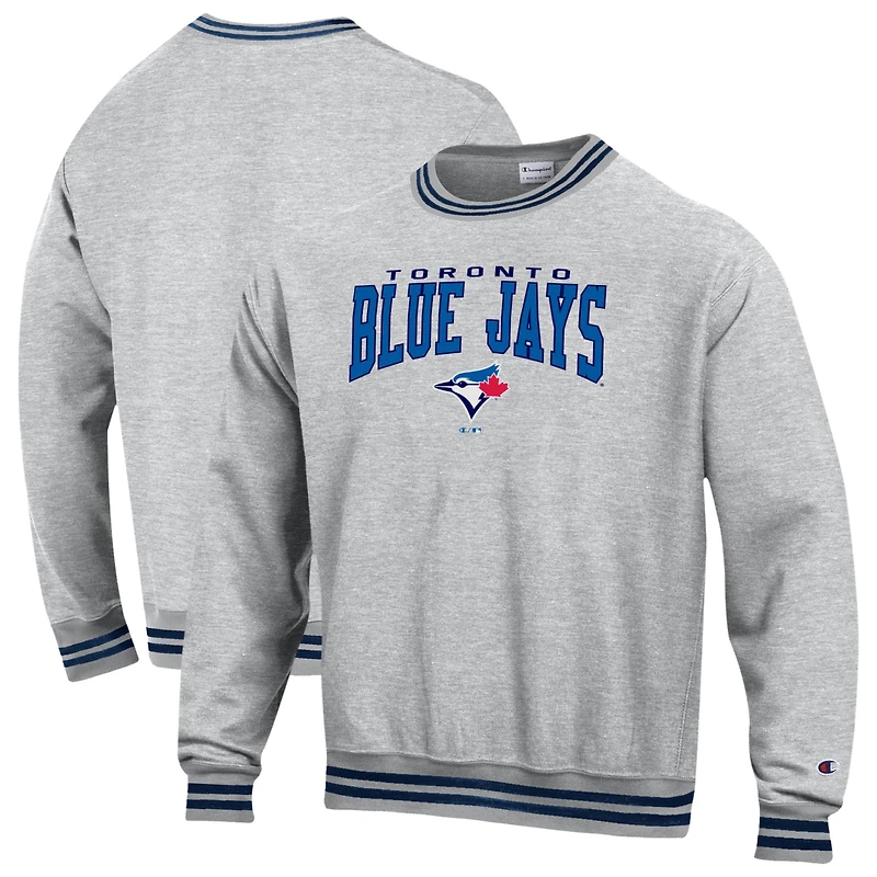 Men's Champion Navy Toronto Blue Jays Reverse Weave Sweatshirt