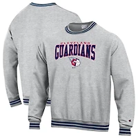 Men's Champion Navy Cleveland Guardians Reverse Weave Sweatshirt