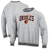 Men's Champion Black Baltimore Orioles Reverse Weave Sweatshirt