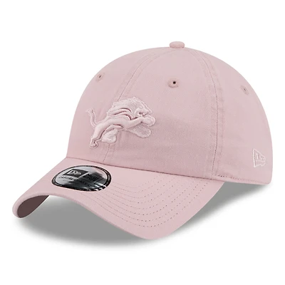 Women's New Era Pink Detroit Lions EVG Casual Classic Adjustable Hat