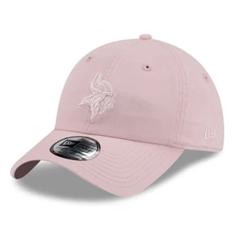 Women's New Era Pink Minnesota Vikings EVG Casual Classic Adjustable Hat