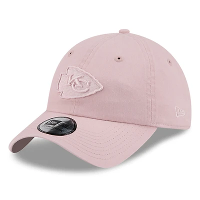 Women's New Era Pink Kansas City Chiefs EVG Casual Classic Adjustable Hat