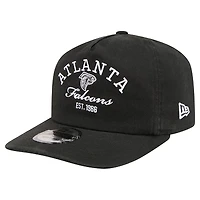 Men's New Era Black Atlanta Falcons Stacked 19TWENTY Adjustable Hat