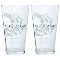 THE PLAYERS Two-Pack 2026 Players Course Map 16oz. Pint Glass Set