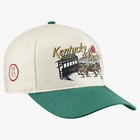 Unisex Barstool Golf x '47 White Kentucky Derby They're Off Hitch Snapback Hat