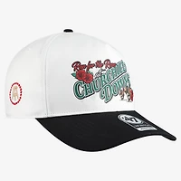 Unisex Barstool Golf x '47 White Kentucky Derby Run For The Roses Churchill Downs Hitch Adjustable Hat