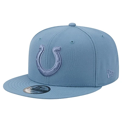 Men's New Era Blue Indianapolis Colts Color Pack 9FIFTY Snapback Hat