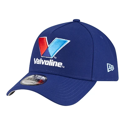 Men's New Era  Blue NASCAR Kyle Larson Valvoline 9FORTY A-Frame Adjustable Hat