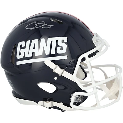 Odell Beckham Jr. New York Giants Autographed Riddell 1980-1999 Throwback Speed Authentic Helmet