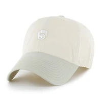 Men's '47  Light Beige/Olive Milwaukee Brewers Shades of Sport Clean Up Adjustable Hat