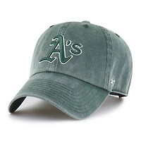 Men's '47 Green Athletics Pigment Clean Up Adjustable Hat