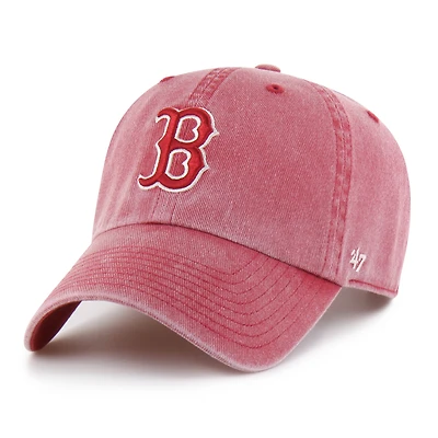 Men's '47 Red Boston Red Sox Pigment Clean Up Adjustable Hat