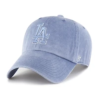 Men's '47 Light Blue Los Angeles Dodgers Pigment Clean Up Adjustable Hat