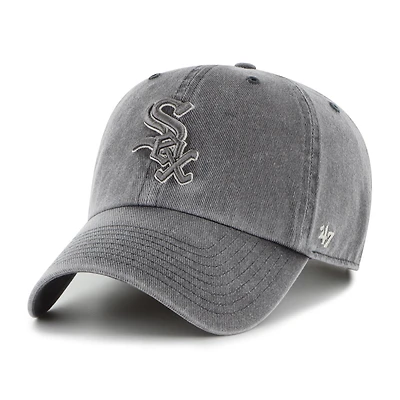 Men's '47 Charcoal Chicago White Sox Pigment Clean Up Adjustable Hat