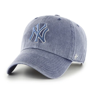 Men's '47 Navy New York Yankees Pigment Clean Up Adjustable Hat