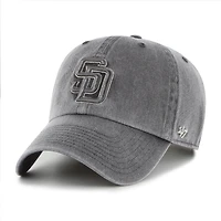 Men's '47 Charcoal San Diego Padres Pigment Clean Up Adjustable Hat