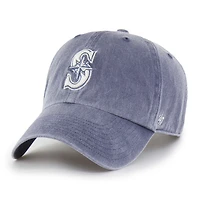 Men's '47 Navy Seattle Mariners Pigment Clean Up Adjustable Hat