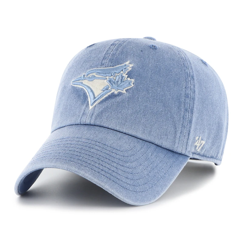 Men's '47 Light Blue Toronto Blue Jays Pigment Clean Up Adjustable Hat