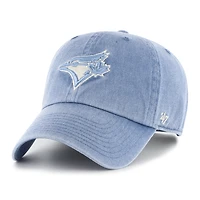 Men's '47 Light Blue Toronto Blue Jays Pigment Clean Up Adjustable Hat