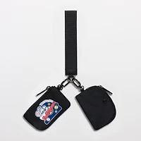 lululemon New York Yankees Dual Pouch Wristlet